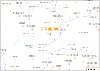 map of Strugovo