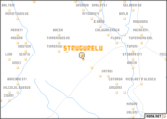 map of Strugurelu