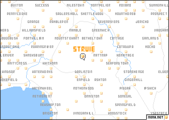 map of Struie