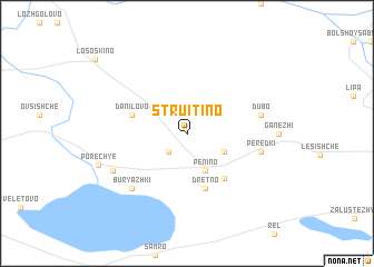 map of Struitino