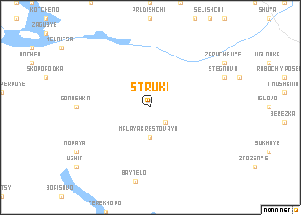 map of Struki