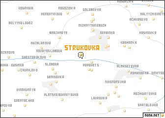 map of Strukovka