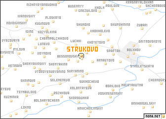 map of Strukovo