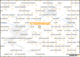 map of Strunkheide