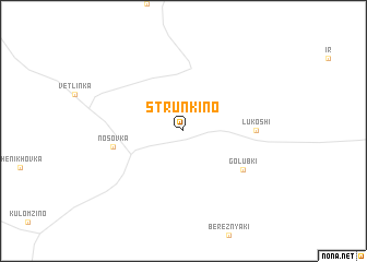 map of Strunkino