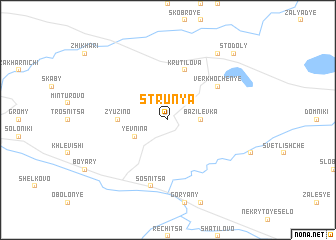 map of Strunya