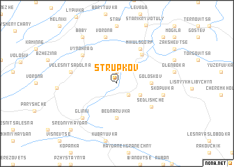 map of Strupkov