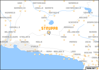 map of Struppa