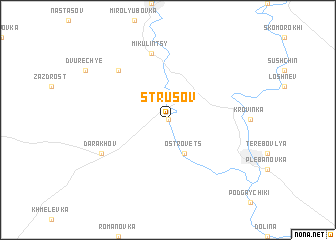 map of Strusov