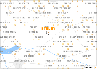 map of Strusy