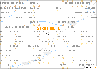 map of Struthhöfe