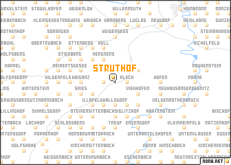 map of Strüthof