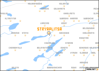 map of Stryaplitsa