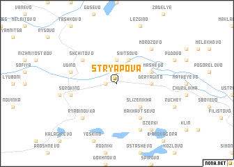 map of Stryapova