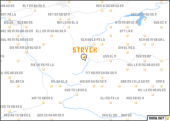 map of Stryck