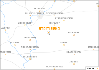 map of Stryyevka