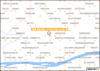 map of Strzembowo Kapkaz