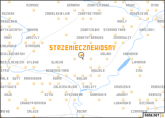 map of Strzemieczne Wiosny