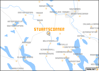 map of Stuarts Corner
