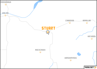 map of Stuart