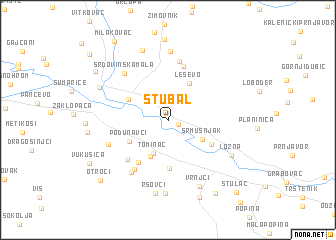 map of Stubal