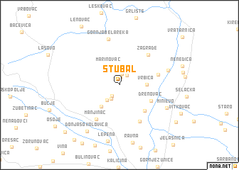 map of Stubal