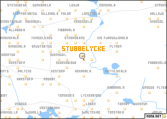 map of Stubbelycke