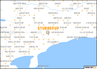 map of Stubberup