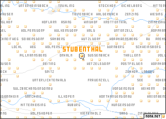 map of Stubenthal