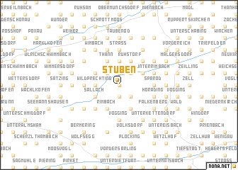 map of Stuben