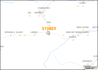 map of Stuben