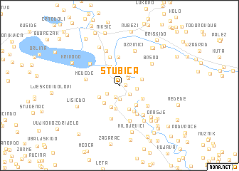 map of Stubica