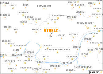 map of Stubla