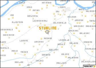 map of Stubline