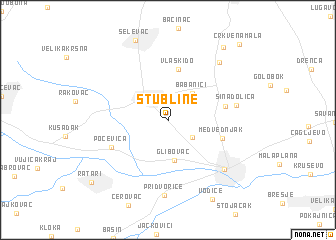 map of Stubline