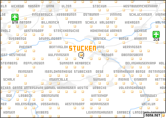 map of Stucken