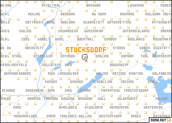 map of Stucksdorf