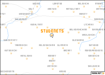 map of Studenets