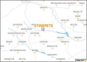 map of Studenets