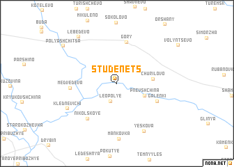 map of Studenets