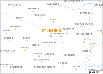 map of Studenka
