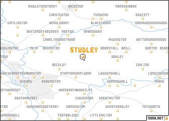 map of Studley