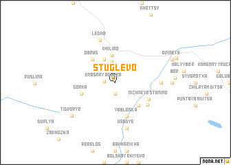 map of Stuglevo