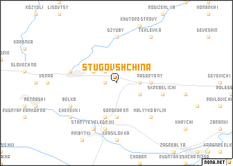 map of Stugovshchina