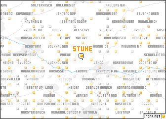 map of Stühe