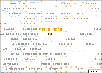 map of Stühlingen