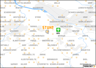 map of Stuhr