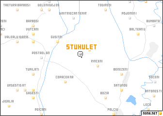 map of Stuhuleţ