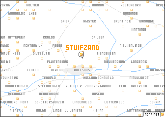 map of Stuifzand