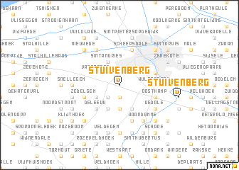 map of Stuivenberg